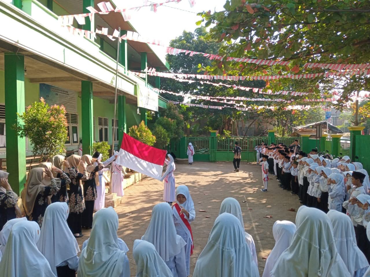 Upacara peringatan HUT RI